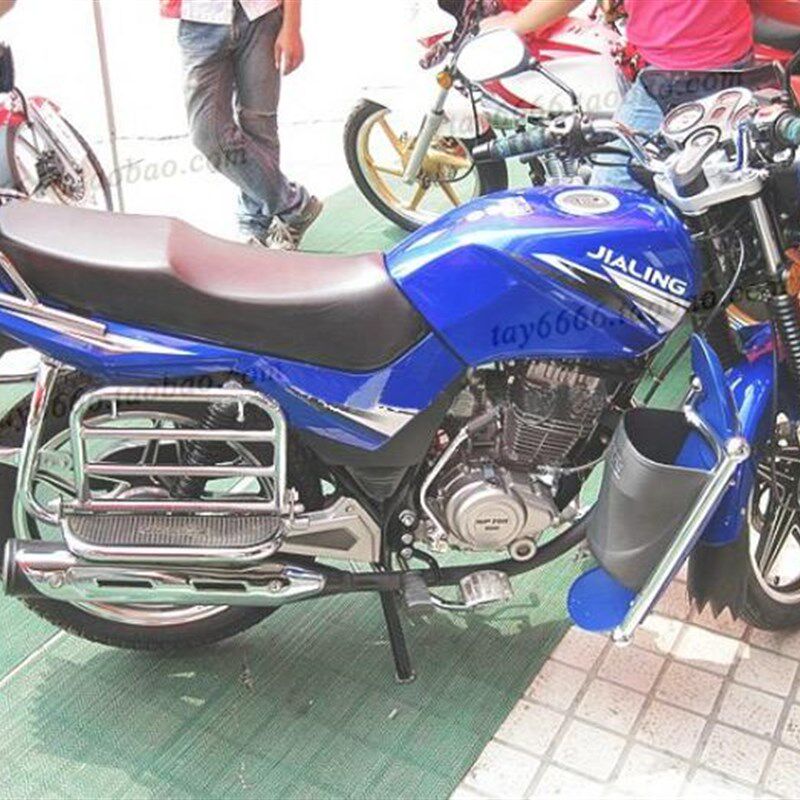 适用于嘉陵金悍JH125-7C JH150-7A侧翻大脚踏翻板货架摩托车架