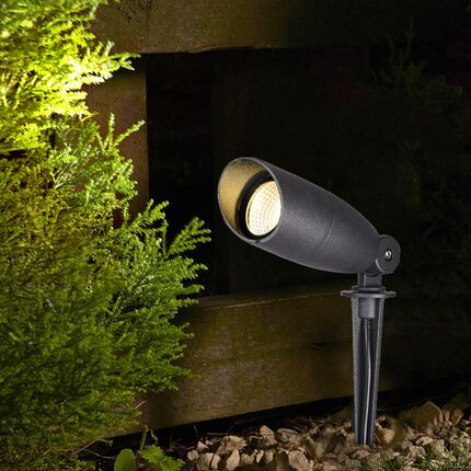 广义 户外防水射灯led花园别墅照树灯简约现代透光灯景观照射投射