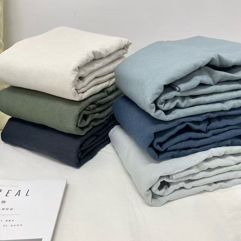 亚麻床单双人尺寸 厚实干爽纯麻凉爽不沾身雨露麻睡单1.8米床
