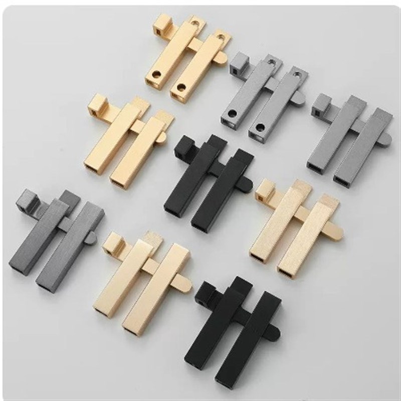 90度明插销门扣门栓防盗门锁扣门闩卫生间木门销铝合金  直供