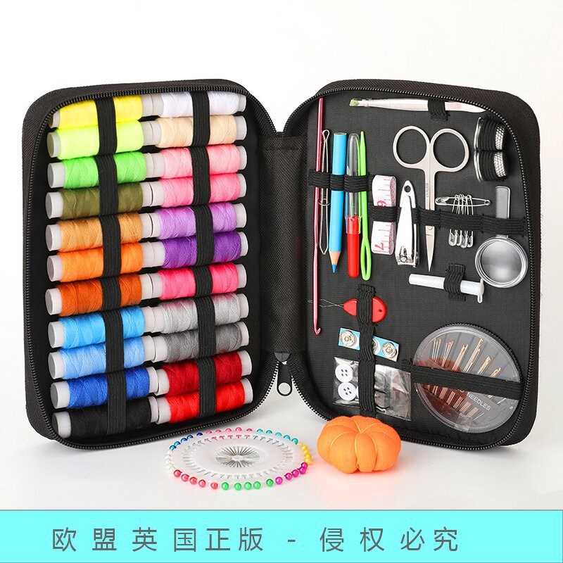 工厂直供地摊货源针线包套装22色家居针线组合搭配十字绣刺绣工具