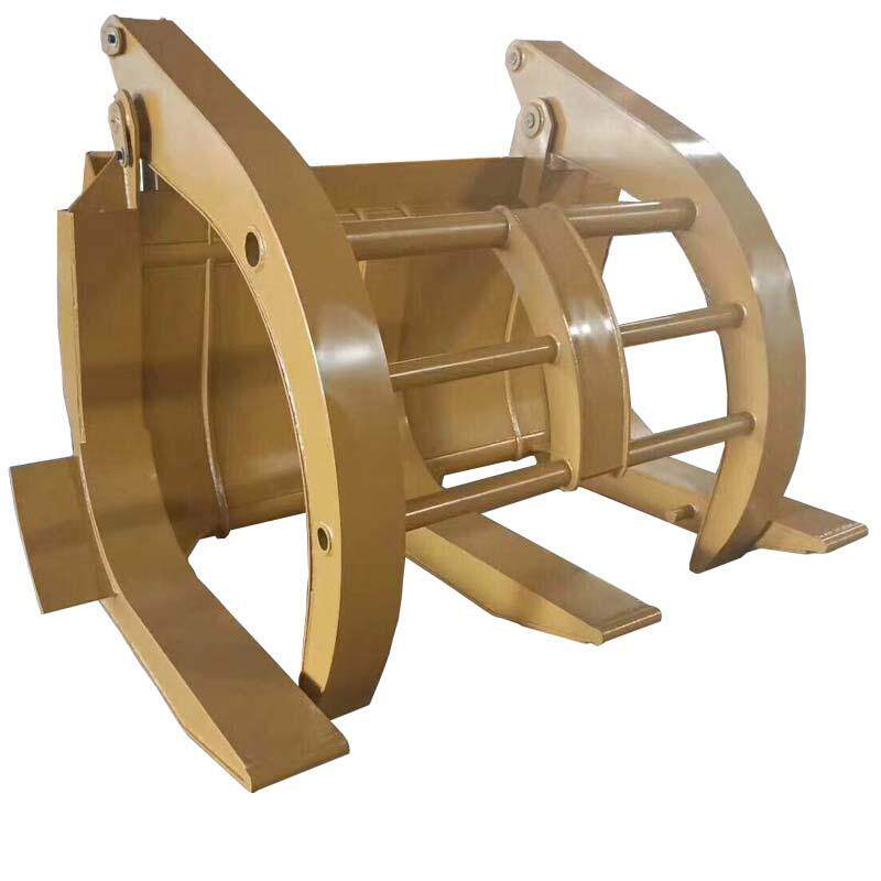 装载机夹木叉铲车夹钢管夹子九星配夹木叉抱夹