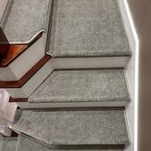 楼梯踏步垫免自粘F9H69HT7静胶音台阶地毯楼梯垫实木防式 滑垫阶护