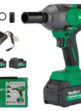 厂家直销无刷电动扳手1000N大扭力锂电充电冲击扳手汽修CEUL