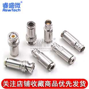 PL75-47三同轴射频连接器TRB-RG316/142接线公母头BNC三卡扣1553B
