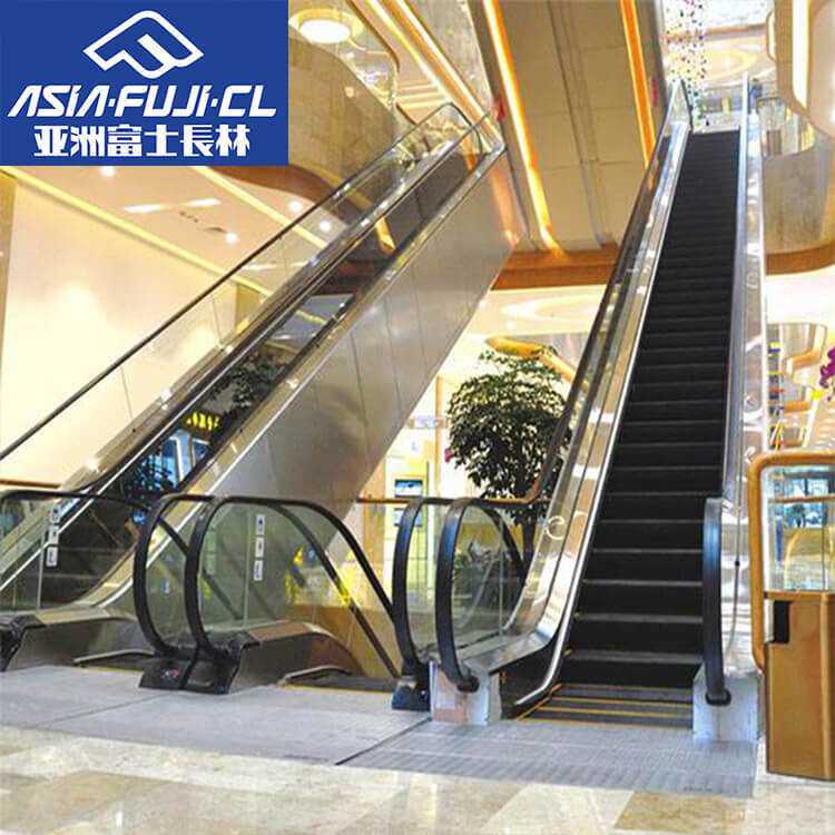 大型商场室内手扶梯户外滚梯自动扶梯富士长林制造厂家供应多层