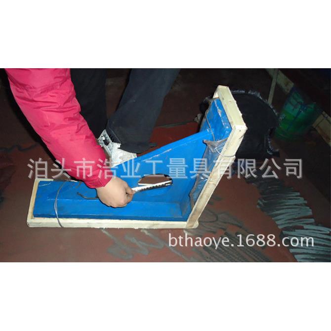 现货供应铸铁直角尺检验划线测量90度检测用200x300