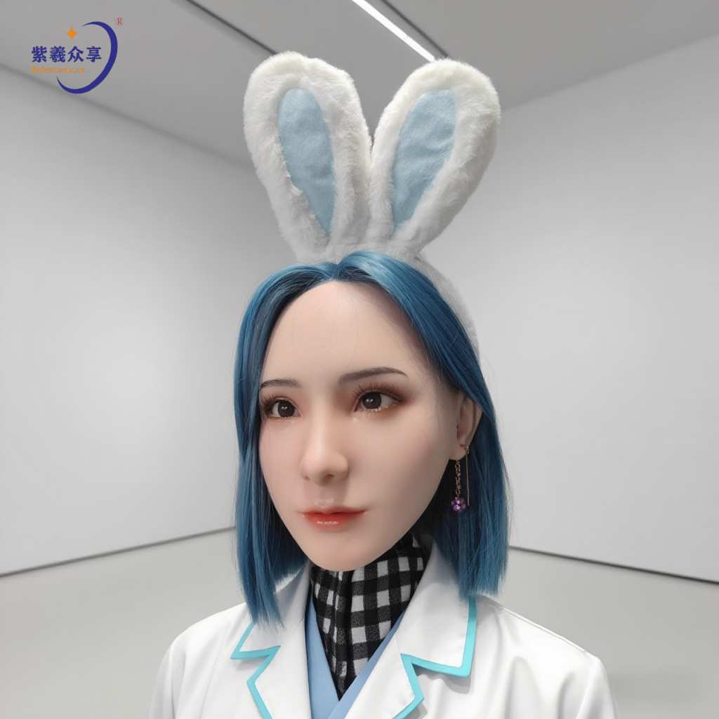 人形机器人可动兽耳cos电动仿生猫耳仿生机器人兔耳