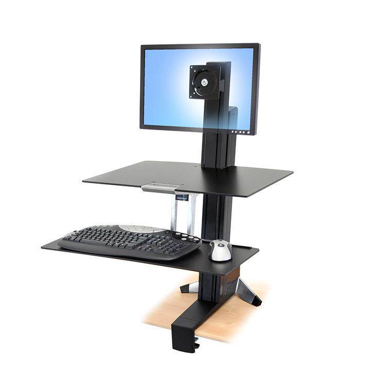 Ergotron爱格升手动升降办公桌办公家具职员办公桌讲桌33-