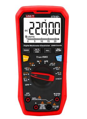 UNI-T/优利德UT61E+/D+/B+数字万用表四位半自动量程真有效值电工