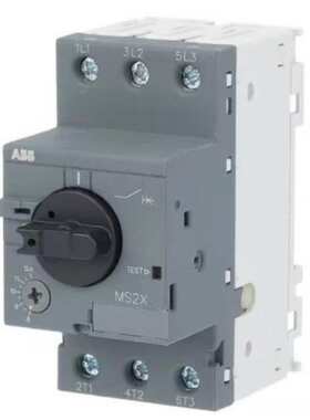 ABB电动机保护用断路器MS2X-1.6/MS2X-4/MS2X-6.3/MS2X-10.0等