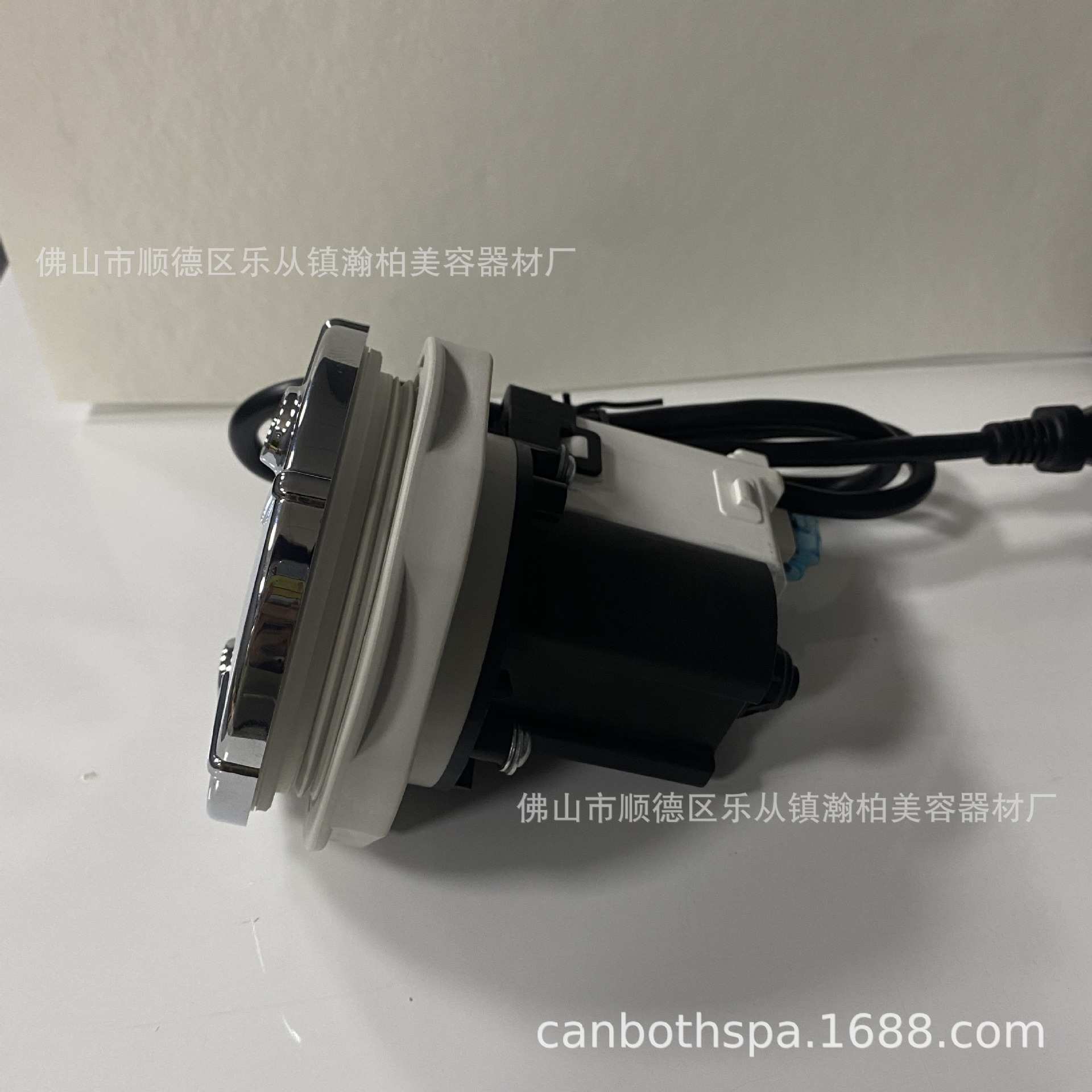 瀚柏厂足浴盆配件磁感泵冲浪沐足椅镀磁力泵浴缸电镀色头足浴配件