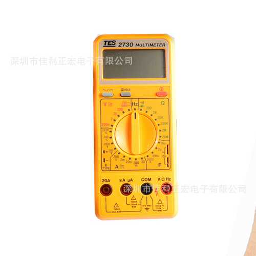 泰仕TES-2730数字三用表手持式