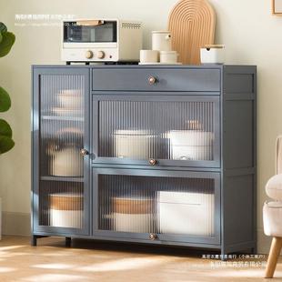 餐边柜置物架家用厨房收纳柜碗柜收纳餐具柜子储物柜靠墙边柜橱柜
