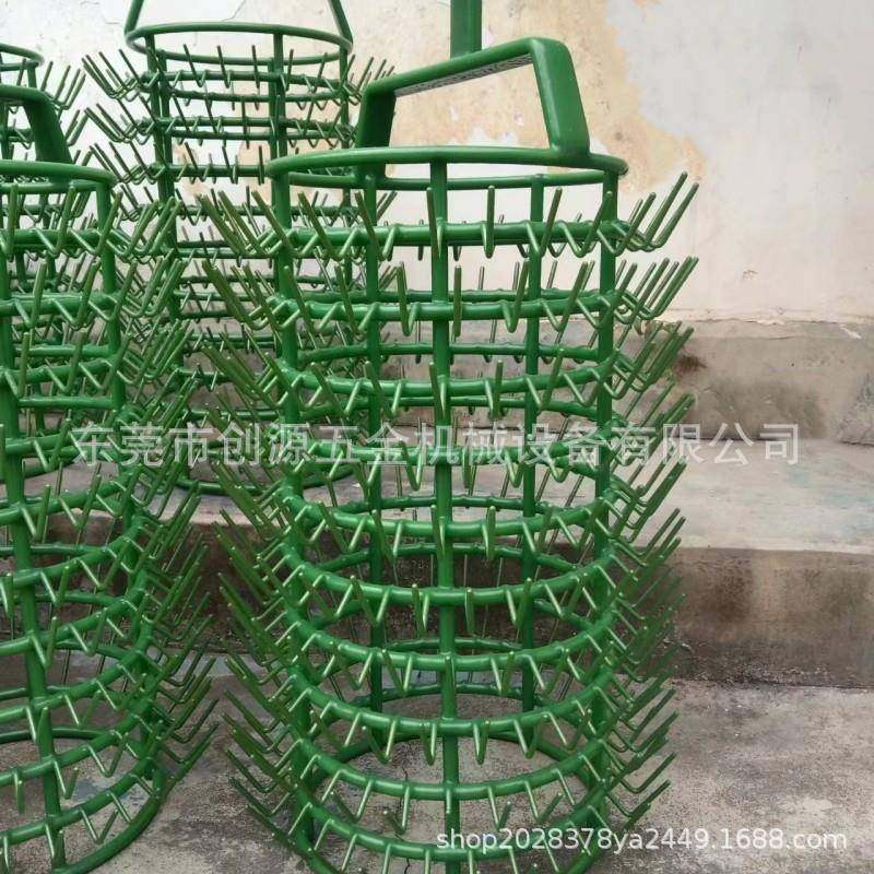 绿水胶清洗挂具车配件清洗篮筐治具带钩圆笼挂篮东莞,纺织面料/辅料/配套,纺织机械配件,淘宝优惠券,粉丝福利购,淘宝优惠卷