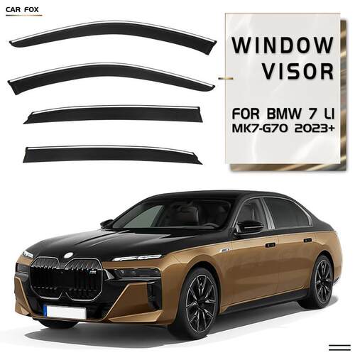 适用于宝马7系晴雨挡雨板雨眉BMW7SeriesWindowvisor