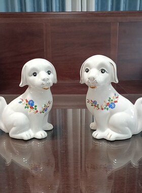 玄关柜门厅柜入户客厅办公室桌面装饰品招财镇宅风水动物狗摆件