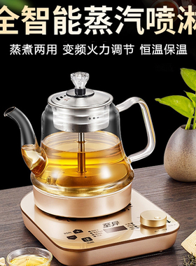 至异煮茶壶黑茶煮茶器家用全自动蒸汽喷淋式玻璃办公室花茶养生壶