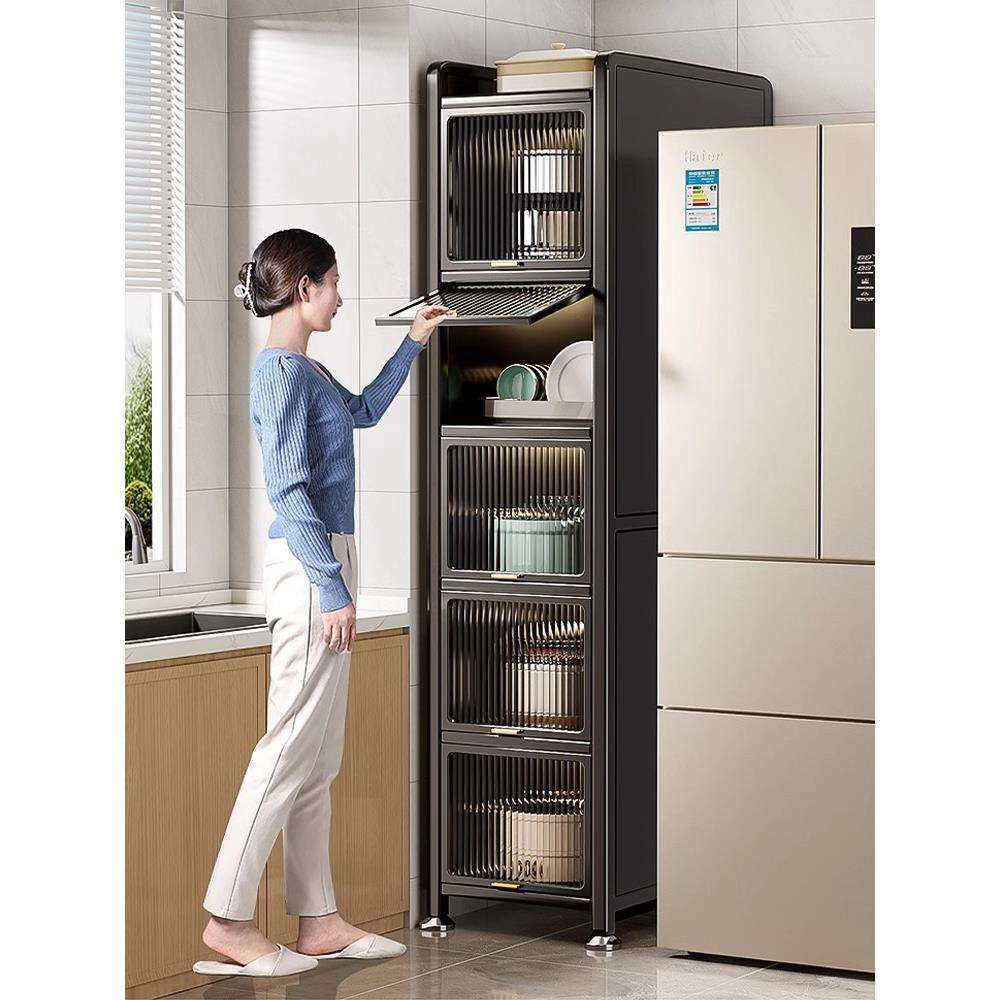 厨房置物架多层落地夹缝收纳柜储物柜缝隙收纳餐边柜置物橱柜碗柜,电子元器件市场,其它元器件,淘宝优惠券,粉丝福利购,淘宝优惠卷