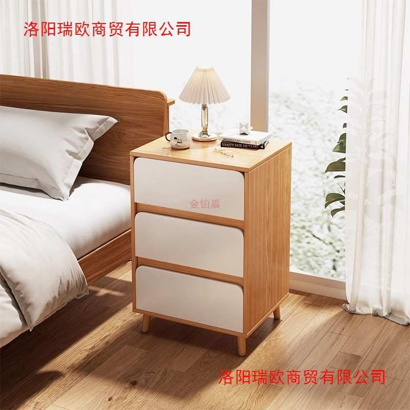床头柜家用卧室床头柜现代简约床头收纳柜置物架床边储物柜小柜子