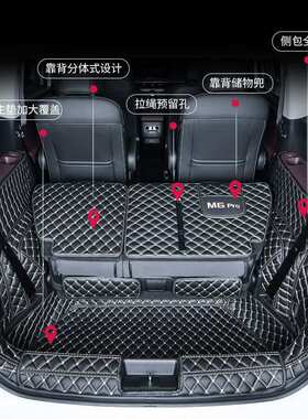 后备箱垫适用23款广汽传祺M6Pro七座19-22款M6六座尾箱GM6
