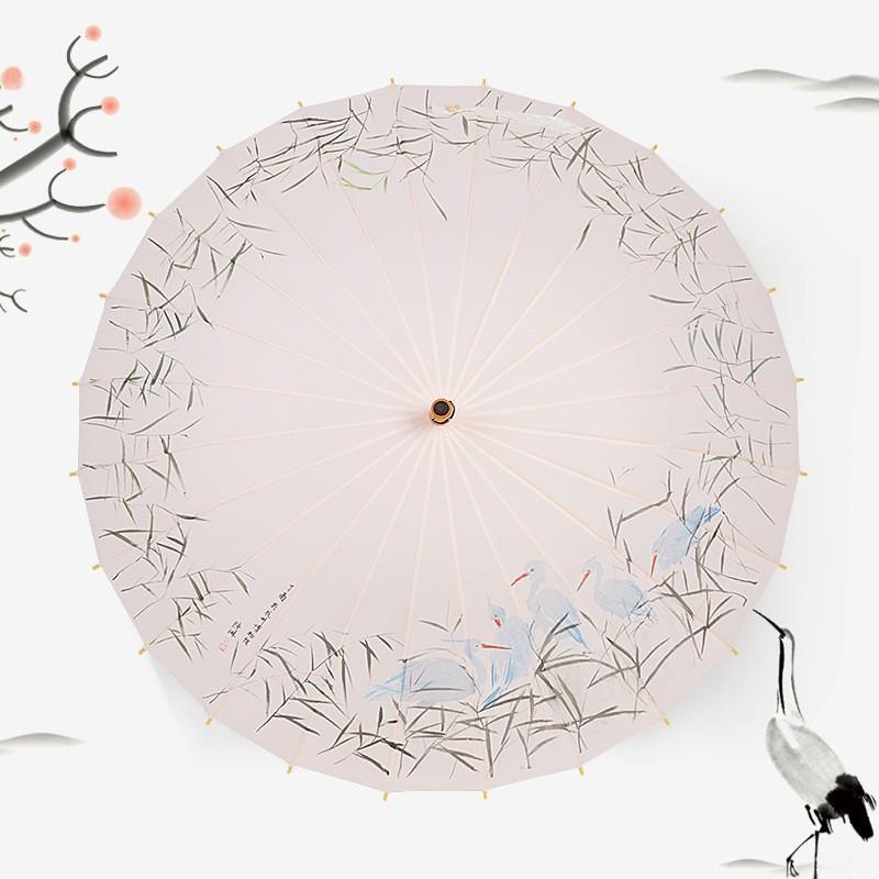 创意24骨手动复古木柄工艺伞伞骨纤维材质雨伞 可制订个性实木雨