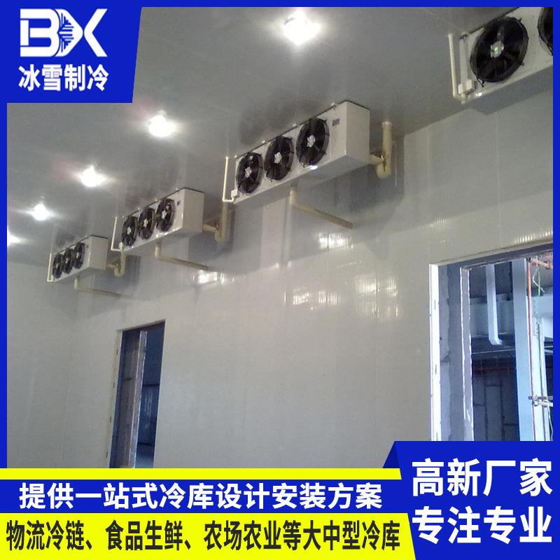 食品厂速冻库全套设备大型禽肉低温保鲜储存冷藏库配套设计安装