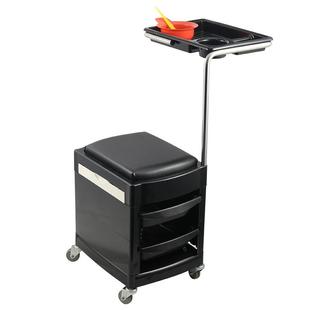 外贸美甲凳美甲店发廊美容院带轮可移动美容化妆师凳子X23梳妆凳