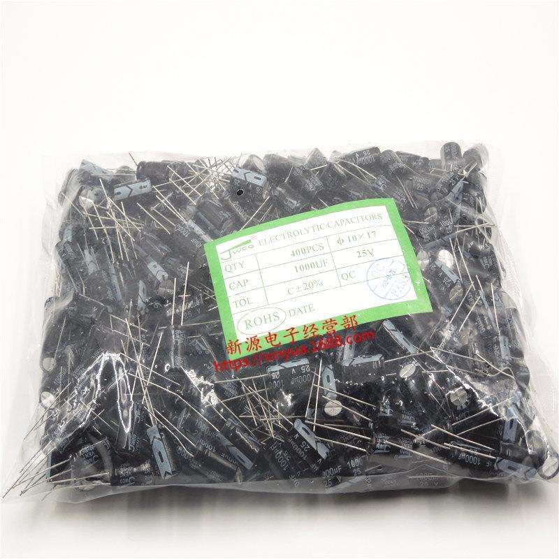 25V1000UF电解电容直插电容25V1000UF体积10×171包400个
