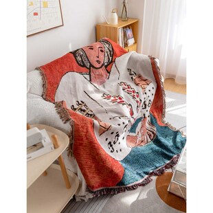 Matisse马蒂斯 Henri 油画沙发毯床尾巾盖毯 法国订单 王一珩同款