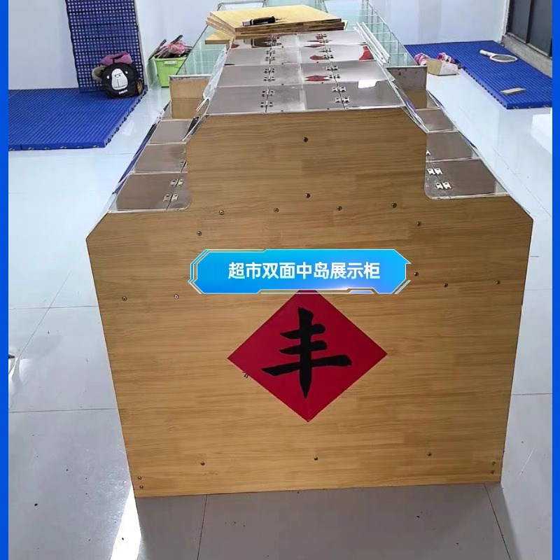 双面中岛柜 散称零食货架双面货架