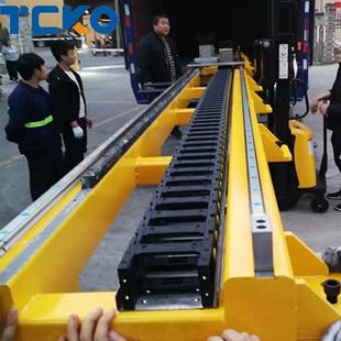 重型工业机器人第七轴地轨机械手 重载行走轨道 数控齿轮齿条滑轨