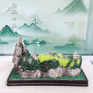 树脂工艺品家居装饰模型世界名建筑秘鲁马丘比丘客厅摆饰