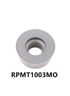 金属陶瓷铣刀片fR5/R6铣刀粒RPMT1003/1204MO钢件专用圆刀粒