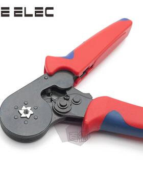 SCA6-6压后六边自调式型端头线钳E形针端头压接管钳SA6-6C0压.25-