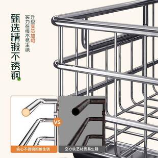 厨房物架橱柜篮大放果蔬锅具抽拉式抽屉收纳拉置架柜碗厂家直供碟