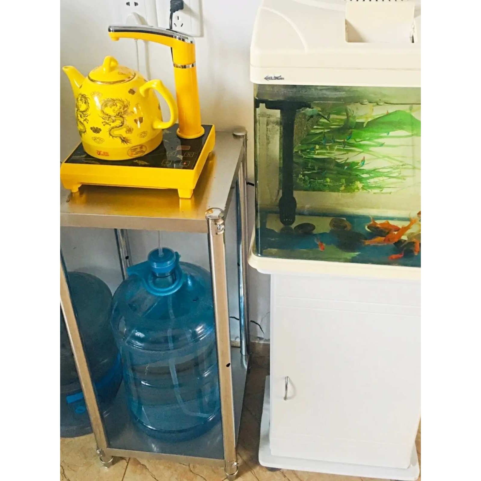 ?不锈钢水桶架子桶装水架子饮水机纯净水支架大桶落地烧水壶茶水