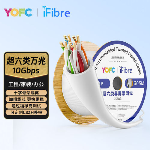 iFibre超六类千兆高速网线非屏蔽