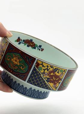 日式陶瓷高脚碗复料古风高台盛创意器日牛盖肉饭碗WDO鳗鱼饭碗刺