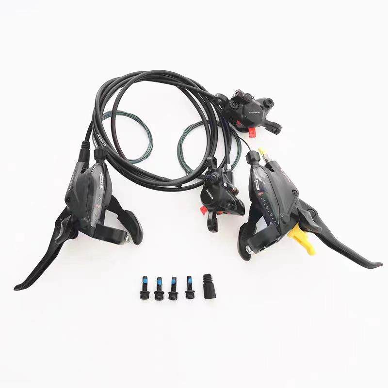 禧EF505速玛F马诺E505连体分体油碟指拨3X8速指拨+油碟8变速