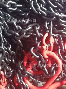 T8级起IPZ重链条1条6m圆6t高m强合金钢链18mm20mm起重吊链环链条