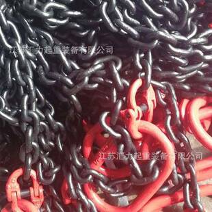 T8级起IPZ重链条1条6m圆6t高m强合金钢链18mm20mm起重吊链环链条