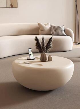 302款ins风旋转茶几奶油风北DDT欧2异套形边几组合小户型猫爪茶几