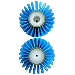 毛刷辊清洗机毛刷辊果蔬菜清洗水毛刷豆千皮张机尼龙HNP丝滚筒刷