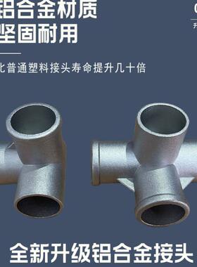 简家用卧室组装布易衣柜租房收纳铝合EUZ粗金架加出厚落地衣橱架