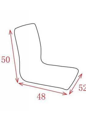 FC-B830方角板 办公会议极简舒适轻奢大板靠背电脑椅老板椅弯板