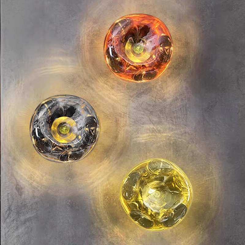 后现代熔岩壁灯创意个性客厅艺术酒吧咖啡厅设计师款卧室床头壁灯