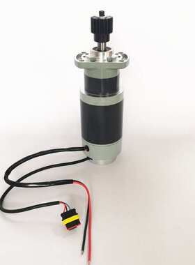 舵轮转向200W无刷电机62PM31.5 行星减速机82PN33.92减速电机