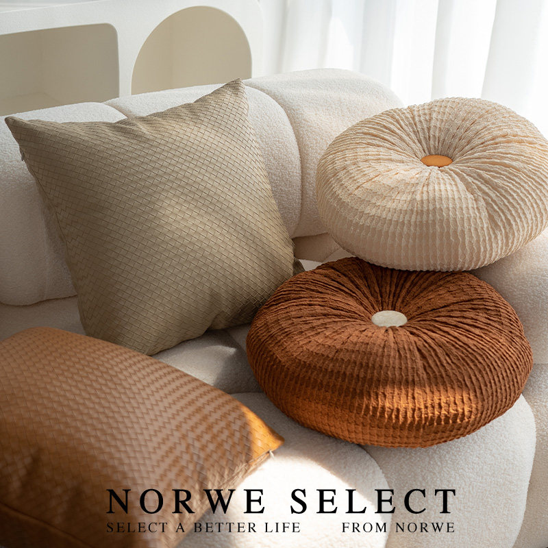 NORWE轻奢风抱枕蒲团飘窗垫客厅沙发靠垫榻榻米坐垫椅子靠垫靠背