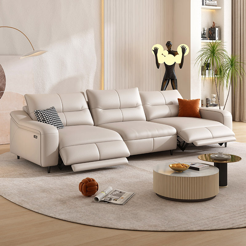 布雷尔电动功能真皮沙发意式极简头等太空舱现代简约客厅组合沙发